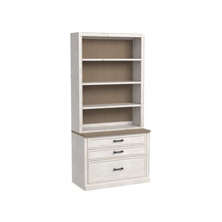 Bassett Bella Cottage Library Bookcase with SoftClose Drawers
